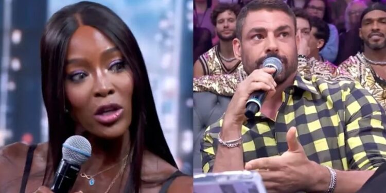 Naomi Campbell abre o jogo e expõe detalhe do passado com Cauã Reymond