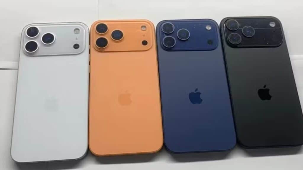 Possíveis novas cores do iphone 17 deixam fãs da Apple surpresos