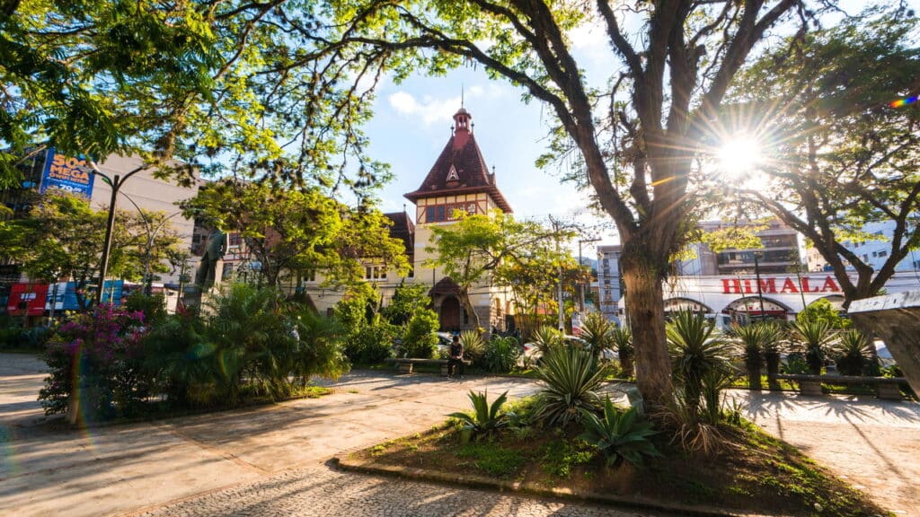 O Instituto de Educação é um edifício emblemático da cidade.