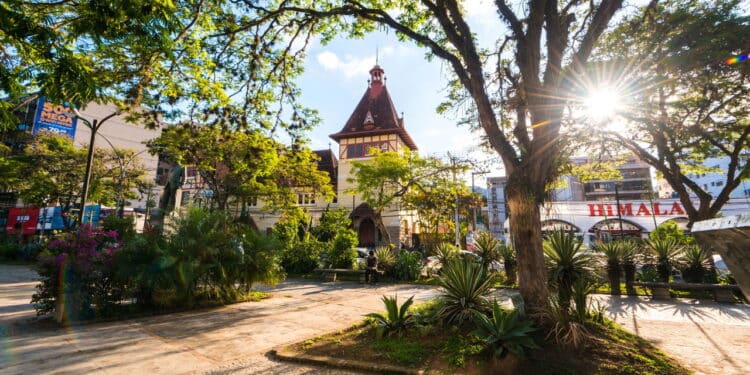 O Instituto de Educação é um edifício emblemático da cidade.