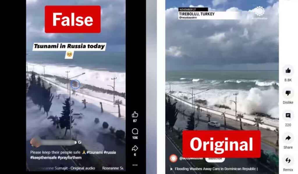 Quais foram os verdadeiros impactos do tsunami na Rússia?