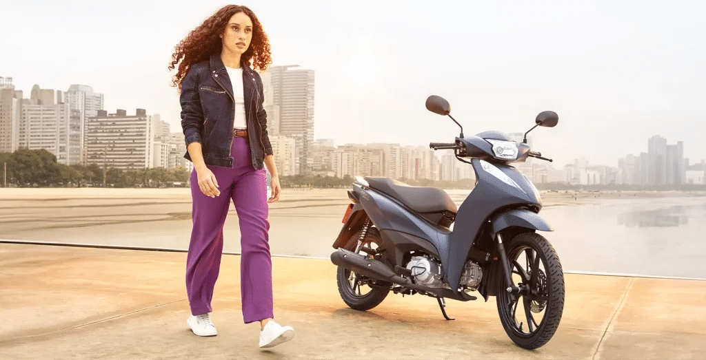 Honda Biz - Foto: Divulgação/Honda