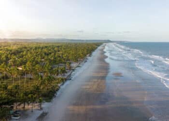 O porto mais esperado do Brasil com enorme ponte sobre o mar e conexão ferroviária
