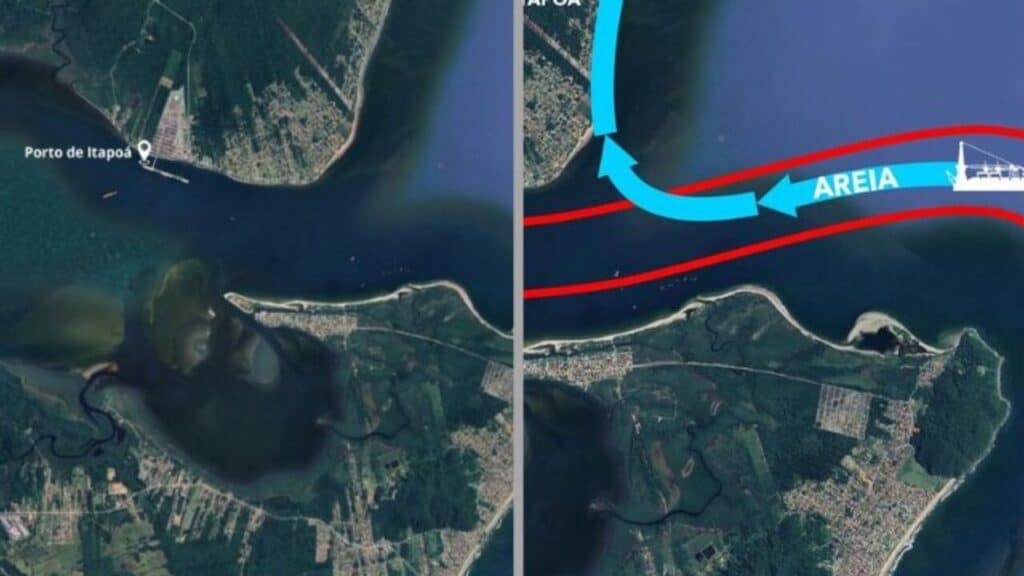 Entenda a obra inédita que vai ampliar praia em Santa Catarina