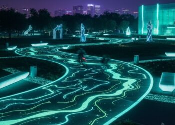 Saiba como o 'cimento fluorescente' funciona e por que está chamando tanta atenção