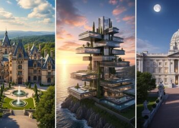 Conheça as 3 maiores casas do mundo e seus detalhes impressionantes