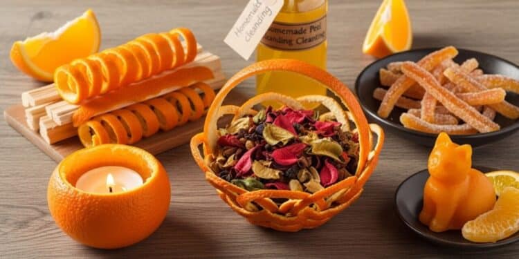 Não jogue fora as cascas de laranja e veja truques fáceis que vão mudar sua casa