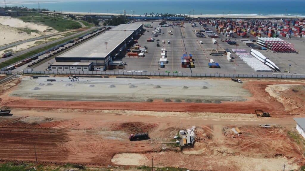 Porto do Pecém recebe nova estrutura para cargas frias após investimento milionário