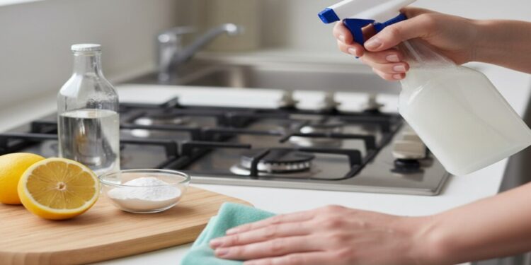 Essa dica fácil e barata limpa gordura sem esforço usando poucos ingredientes