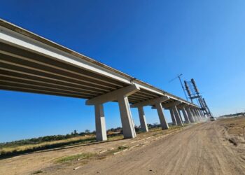 Iniciam obras de acesso na ponte bioceânica que conecta Brasil e Paraguai