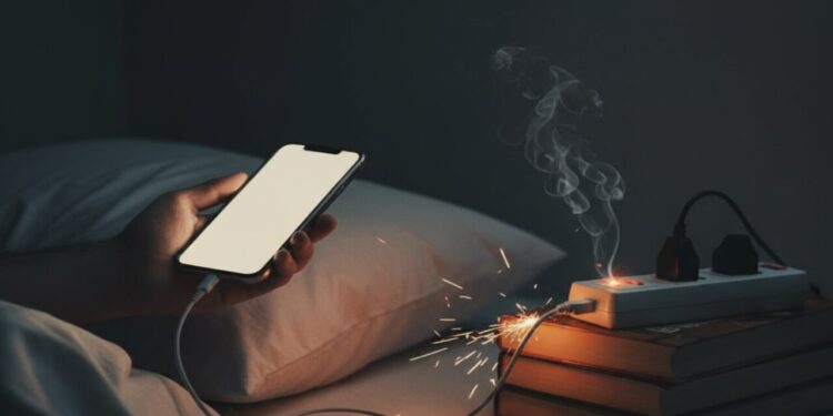 Esses hábitos perigosos ao carregar o celular podem colocar sua vida em risco