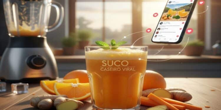 O suco caseiro que viralizou por ajudar no metabolismo de maneira rápida