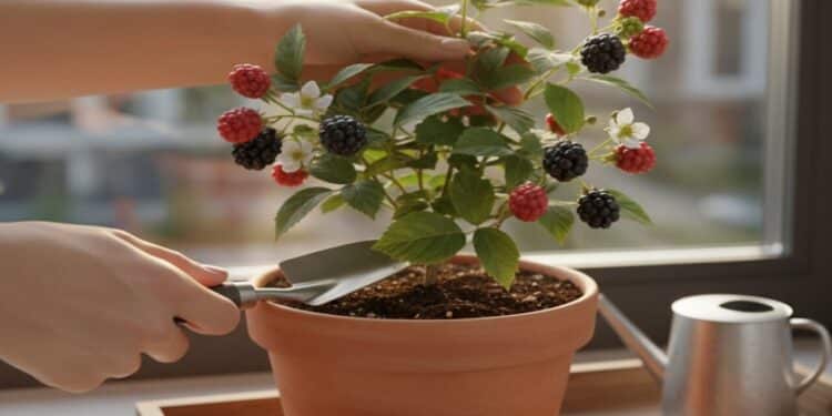Como plantar e cuidar da amora em casa para colher mais rápido