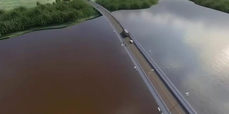 Ponte milionária em SC vai encurtar rota de 40 para 7 minutos e revoluciona transporte