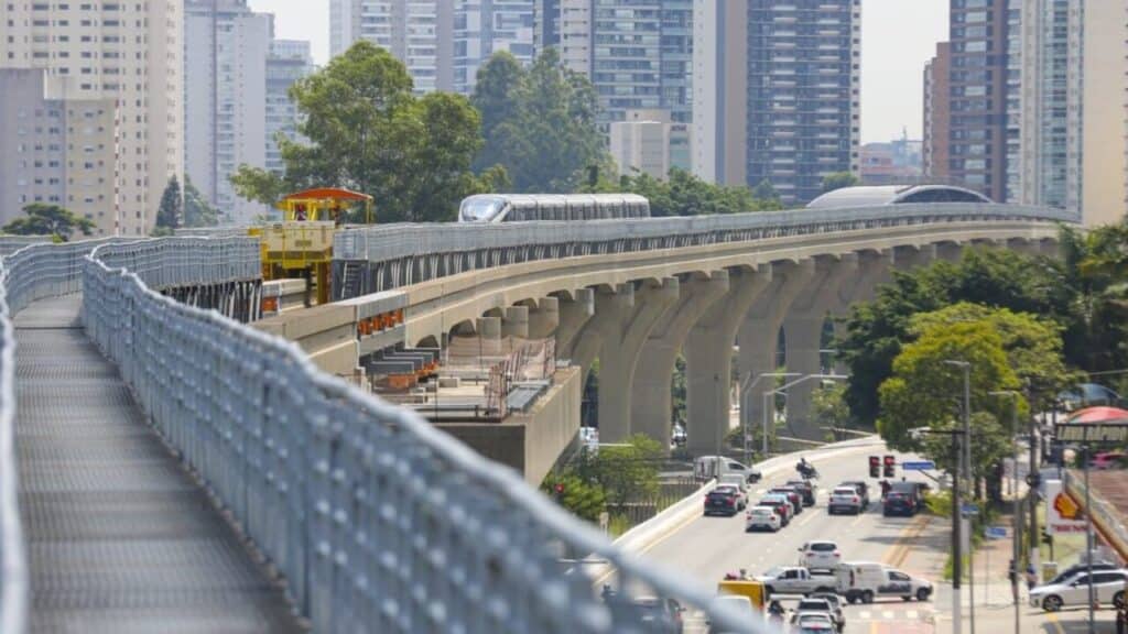 São Paulo acelera obras da Linha 17-Ouro e revela data para início das operações