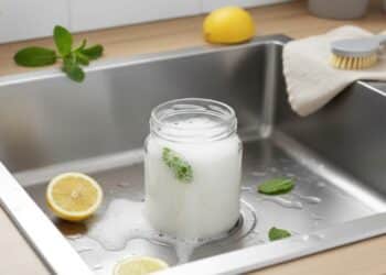 Essa receita caseira vai remover mau cheiro da sua pia de forma rápida e eficaz