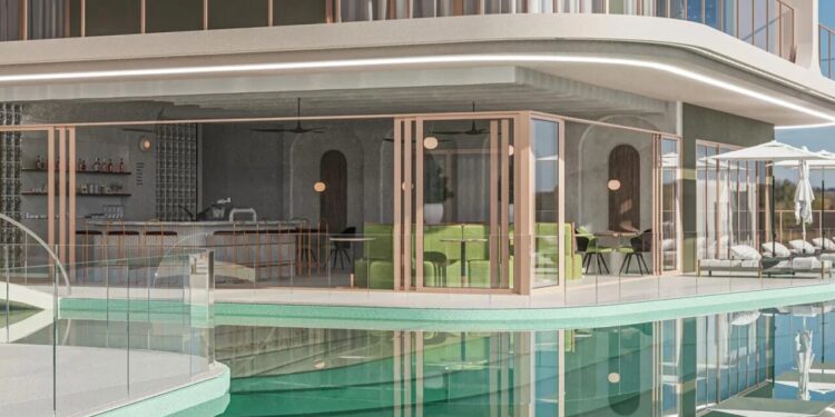 Santa Catarina terá prédio luxuoso no litoral com a maior piscina de borda infinita do estado