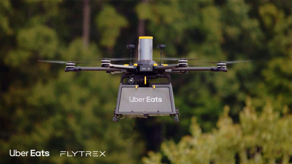 Uber vai começar entregas por drone ainda em 2025