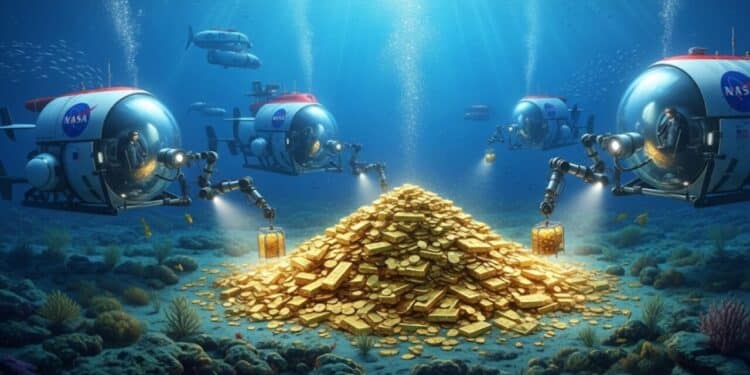 Maior reserva de ouro do mundo é descoberta pela NASA e quantidade surpreende
