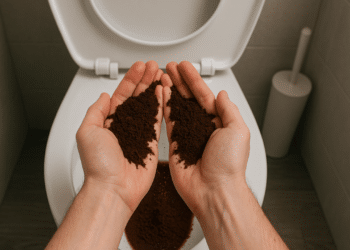 Por que tantas pessoas estão jogando café no vaso sanitário