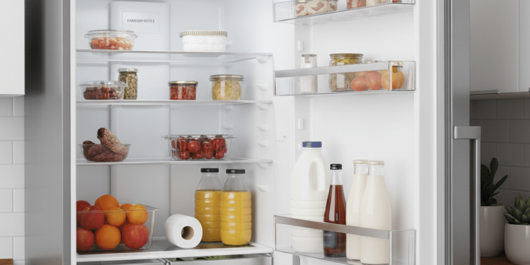 Um truque com papel higiênico que vai resolver o cheiro ruim da sua geladeira