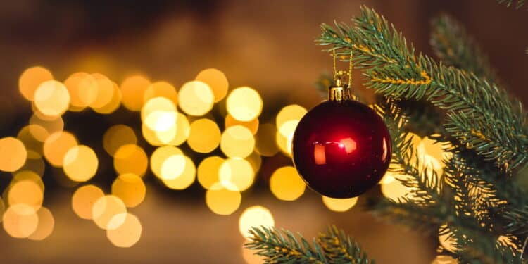 O truque simples para deixar sua árvore de Natal chamativa e bonita