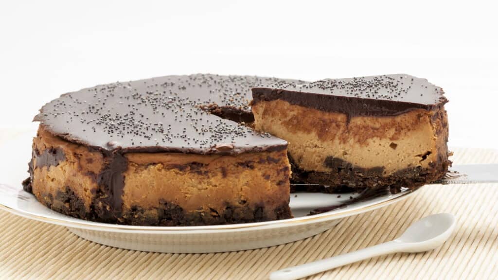 Bolo de cerveja com stout -