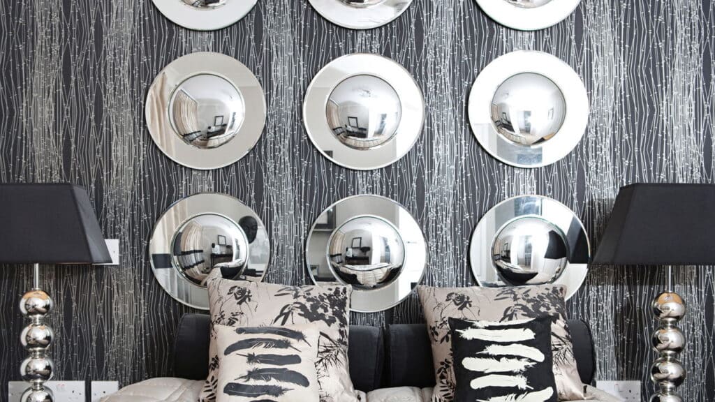 A decoração com mini espelhos que você pode fazer em casa facilmente