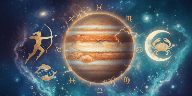 Planeta Júpiter influencia mudanças significativas na vida
