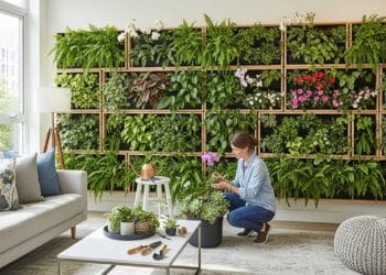 Como montar um jardim vertical encantador mesmo em apartamentos