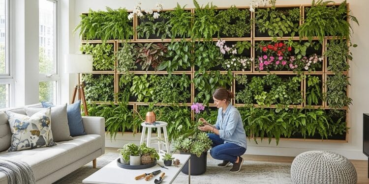 Como montar um jardim vertical encantador mesmo em apartamentos