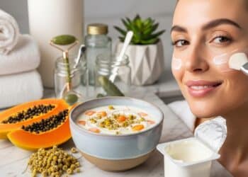 Essa receita de skincare caseiro com iogurte deixa a pele das famosas hidratada e sem olheiras