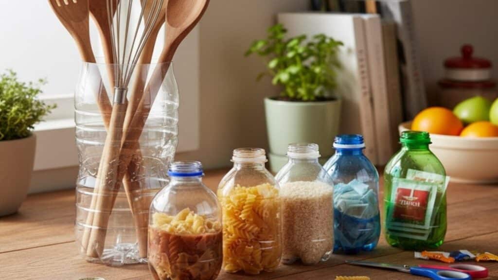 Como reaproveitar materiais e deixar sua cozinha mais funcional com esses organizadores