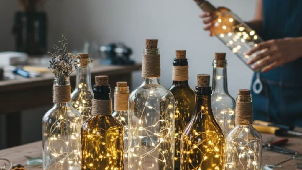 Como transformar materiais recicláveis em uma decoração sustentável incrível