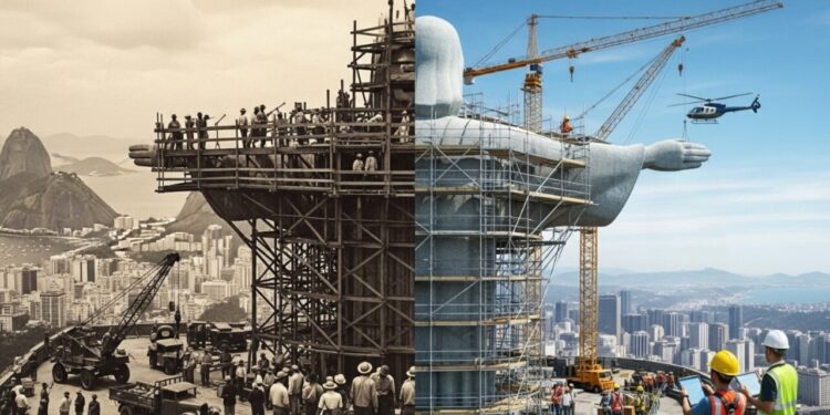 Quanto custou a construção do Cristo Redentor e quanto valeria hoje