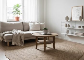 Deixe ambientes pequenos incríveis com essa decoração minimalista barata