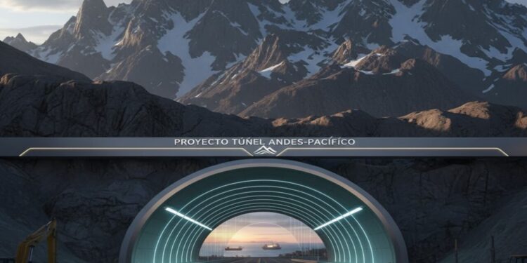 Projeto de novo túnel vai atravessar os Andes e promete abrir uma passagem ao Pacífico