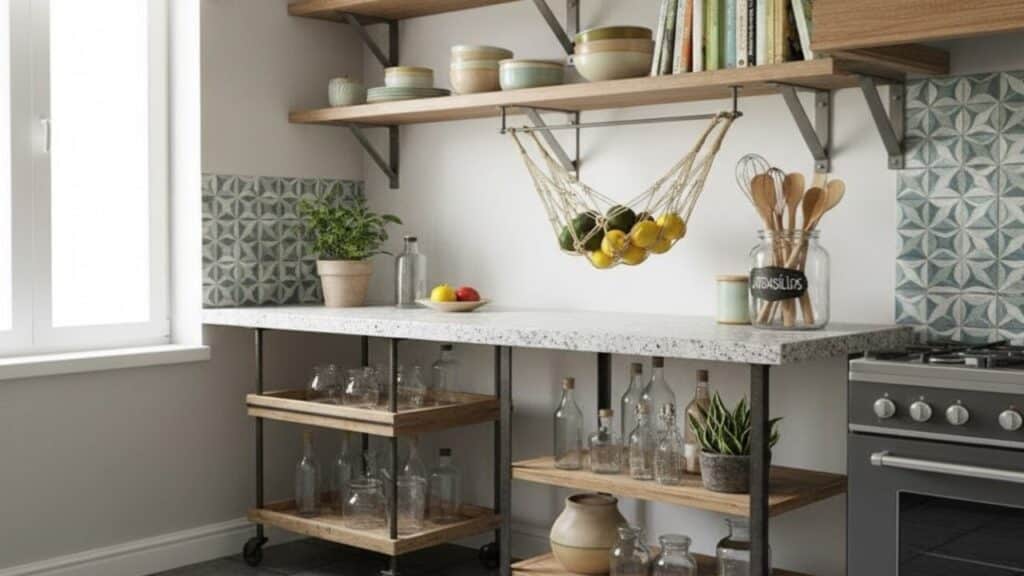 Deixe sua cozinha funcional com ideias baratas sem abrir mão da elegância