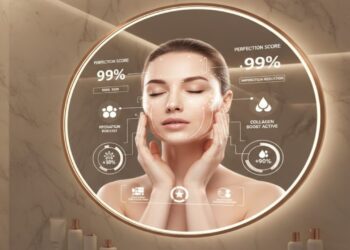 Esse espelho inteligente revoluciona a beleza e promete deixar a pele impecável