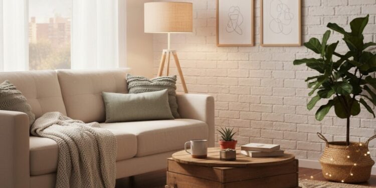 Transforme sua casa em um refúgio aconchegante e minimalista gastando pouco