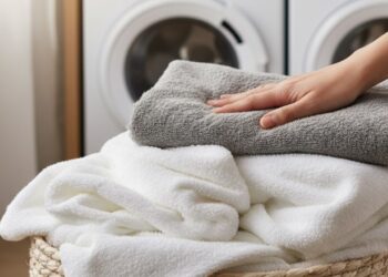 Como deixar toalhas fofinhas em casa com esse segredo de lavanderia