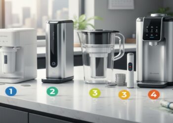 Os cinco melhores purificadores de água para comprar barato em 2025