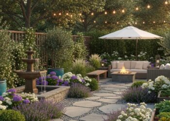 Como deixar seu quintal luxuoso com essas dicas de decoração fáceis para o jardim