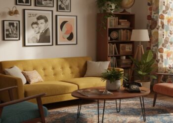 Inspire sua casa com decoração retrô e as melhores dicas do estilo vintage