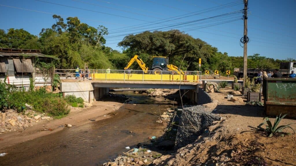 Obra de ponte no RS revoluciona o trânsito e facilita a vida de motoristas