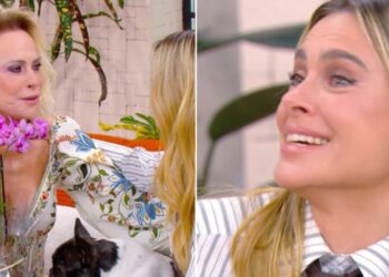 Atitude de Carolina Dieckmann faz Ana Maria Braga chorar na TV