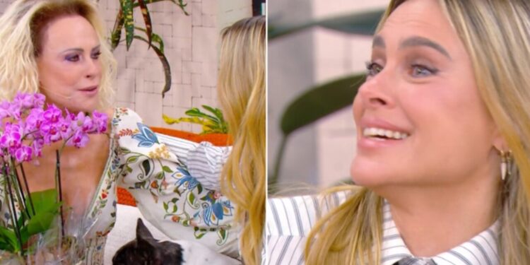 Atitude de Carolina Dieckmann faz Ana Maria Braga chorar na TV