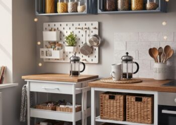 Deixe sua cozinha funcional com ideias baratas sem abrir mão da elegância