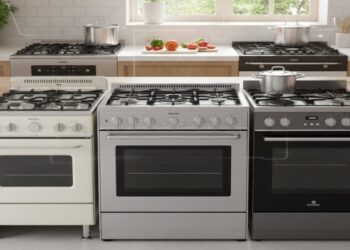 Os melhores fogões 5 bocas para você comprar sem gastar muito em 2025