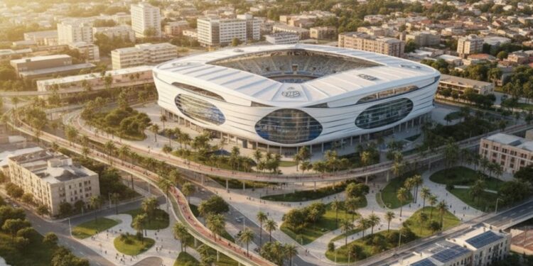 Nova Arena do Santos promete revolucionar o bairro com ciclovias e alta valorização